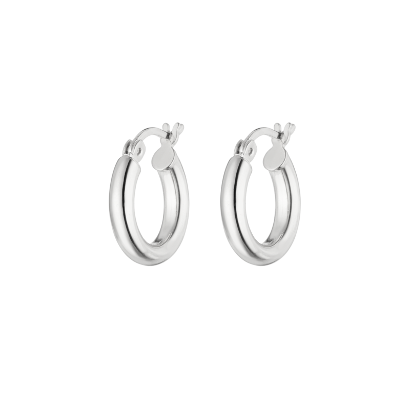   Small Hoops Silver