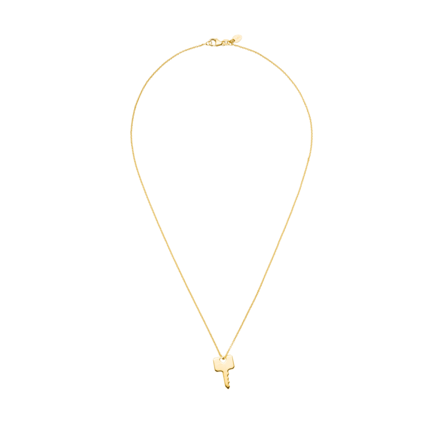   Key Necklace Gold