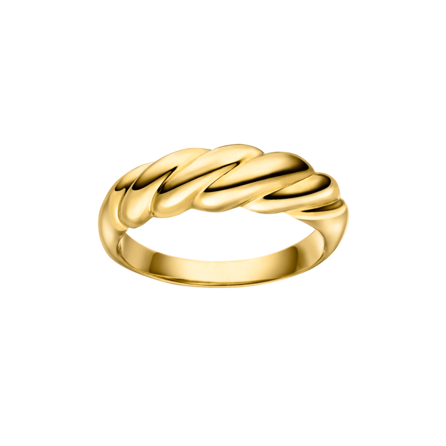   Wavy Ring Gold