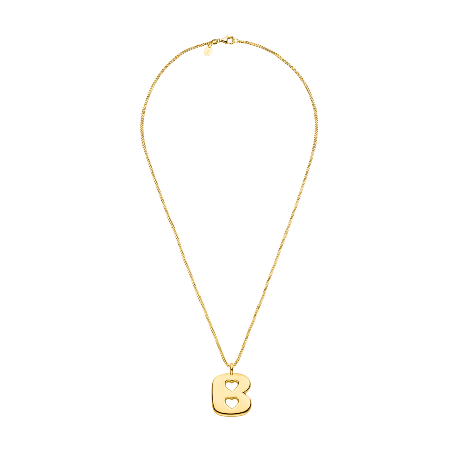   B Letter Necklace
