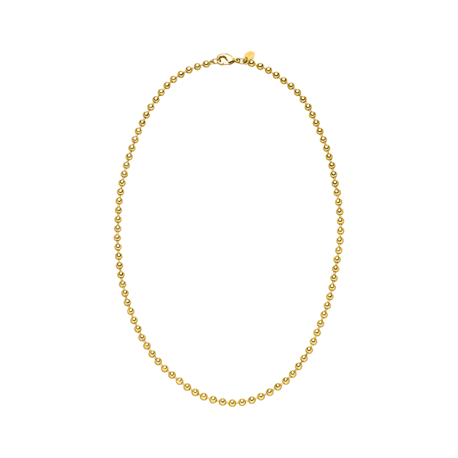   Medium Orb Necklace Gold