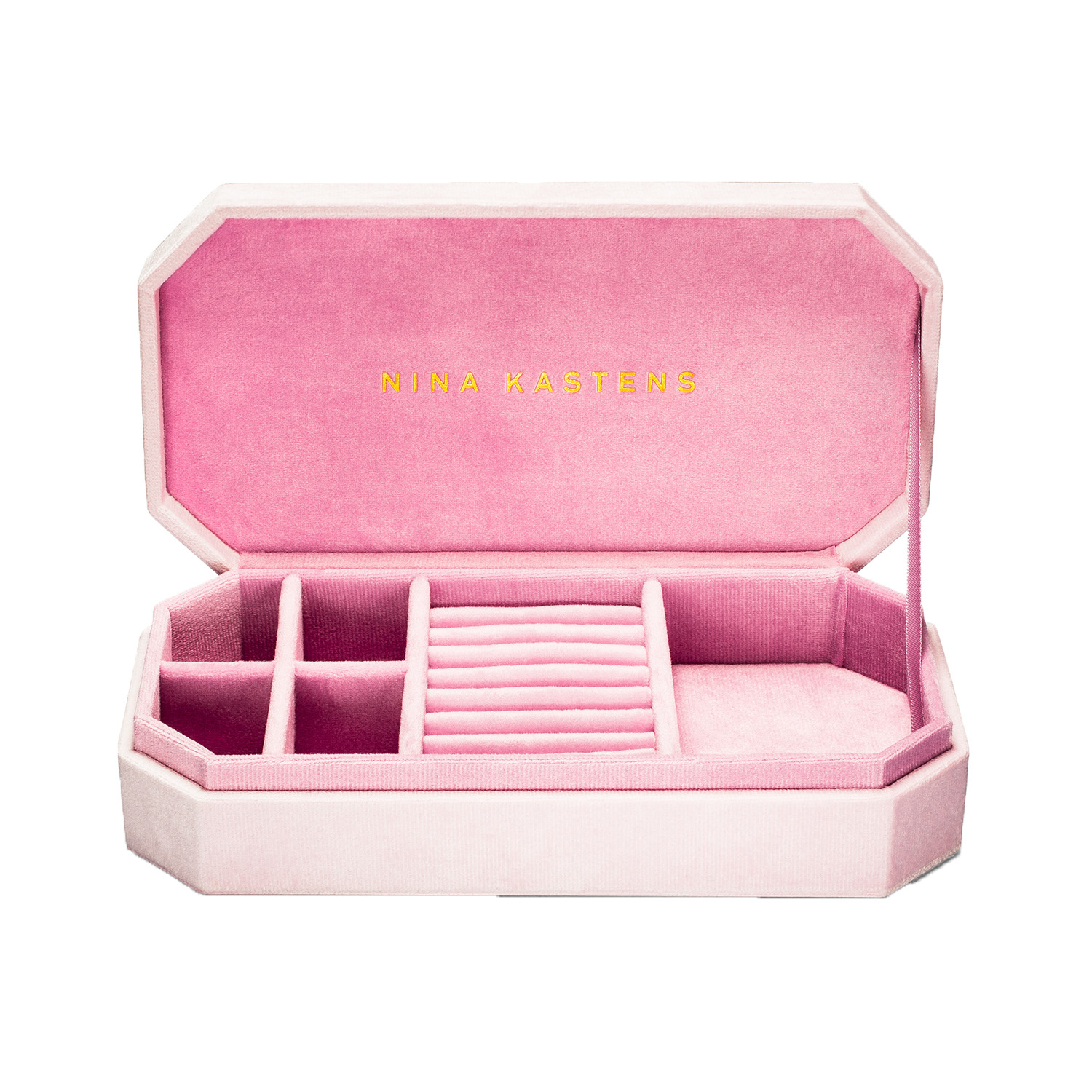 Have a Nice Day Jewelry Box Pink - NINA KASTENS